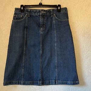 Columbia Denim Blue Women's A-line Skirt